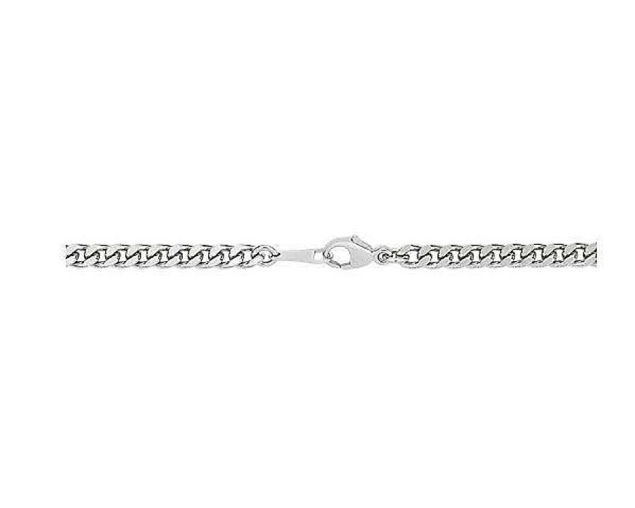 Bracelets | Blue Nile 8" Men'S Cuban Link Bracelet In Platinum (3.5 Mm)