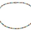 Necklaces | Blue Nile Oval Multicolor Gemstone Eternity Necklace In Sterling Silver (5X4Mm)