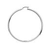 Earrings | Blue Nile Statement Polished Hoop Earrings In Sterling Silver (3 X 67 Mm)