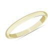 Women'S Rings | Blue Nile Mid-Weight Comfort Fit Wedding Ring In 14K Yellow Gold (2Mm)