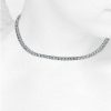 Necklaces | Blue Nile Sky Blue Topaz Eternity Necklace In Sterling Silver (3Mm)