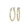 Earrings | Blue Nile Petite Twisted Hoop Earrings In 14K Yellow Gold