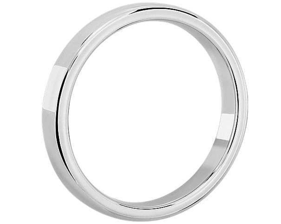 Women'S Rings | Blue Nile Skyline Comfort Fit Wedding Ring In 14K White Gold (3Mm)