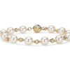 Bracelets | Blue Nile Alternating Akoya And Gold Bead Bracelet In 14K Yellow Gold (7.5-8 Mm)