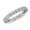 Women'S Rings | Blue Nile Asscher Cut Eternity Ring In Platinum (2 Ct. Tw.)