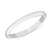 Women'S Rings | Blue Nile Mid-Weight Comfort Fit Wedding Ring In 14K White Gold (2Mm)