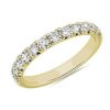 Women'S Rings | Blue Nile French Pav Diamond Ring In 14K Yellow Gold (3/4 Ct. Tw.)