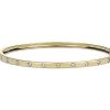 Bracelets | Blue Nile Diamond Bangle In 14K Yellow Gold (1/2 Ct. Tw.)