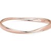 Bracelets | Blue Nile Twist Bangle In 14K Italian Rose Gold