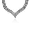 Necklaces | Blue Nile Extraordinary Collection: Luxe Diamond Eternity Necklace In 18K White Gold (58 3/8 Ct. Tw.)