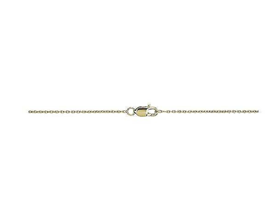 Necklaces | Blue Nile Studded Cross Pendant In 14K Yellow Gold (1/6 Ct. Tw.)