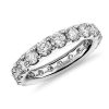 Women'S Rings | Blue Nile Riviera Pav Diamond Eternity Ring In Platinum (3 Ct. Tw.)