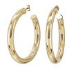 Earrings | Blue Nile Extra Large Tube Hoops In 14K Yellow Gold (53 Mm)