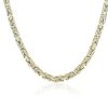 Necklaces | Blue Nile 24" Men'S Byzantine Chain In 14K Yellow Gold (3.4 Mm)