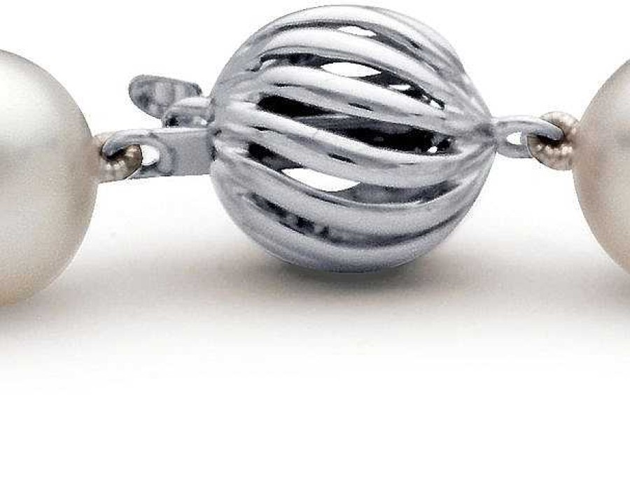 Bracelets | Blue Nile South Sea Cultured Pearl Strand Bracelet With 18K White Gold (9.0-9.5Mm)