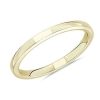 Women'S Rings | Blue Nile Skyline Comfort Fit Wedding Ring In 18K Yellow Gold (2Mm)