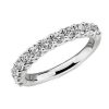 Women'S Rings | Blue Nile Tessere Weave Diamond Wedding Ring In Platinum (3/4 Ct. Tw.)