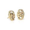 Earrings | Blue Nile Byzantine Love Knot Earrings In 18K Italian Yellow Gold