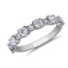 Rings | Blue Nile Capri Diamond Ring In 14K White Gold (1 Ct. Tw.)