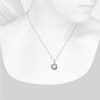 Necklaces | Blue Nile Tri-Color Love Knot Pendant With Freshwater Cultured Pearl In 14K White, Yellow And Rose Gold (7-8Mm)