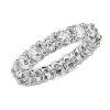 Women'S Rings | Blue Nile Comfort Fit Round Brilliant Diamond Eternity Ring In 18K White Gold (4 Ct. Tw.)