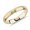 Women'S Rings | Blue Nile Matte Classic Wedding Ring In 14K Yellow Gold (3Mm)