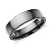 Men'S Rings | Blue Nile Low Dome Comfort Fit Wedding Ring In Tantalum (6.5Mm)