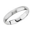 Women'S Rings | Blue Nile Matte Classic Wedding Ring In 14K White Gold (3Mm)