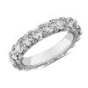 Women'S Rings | Blue Nile French Pav Diamond Eternity Ring In 14K White Gold (2 1/2 Ct. Tw.)