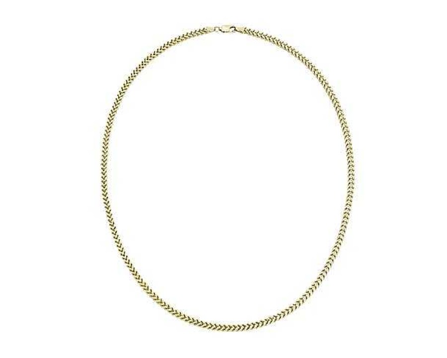 Necklaces | Blue Nile 18" Franco Chain In 14K Yellow Gold (2.5 Mm)