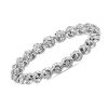 Rings | Blue Nile Floating Diamond Eternity Ring In Platinum (1 Ct. Tw.)