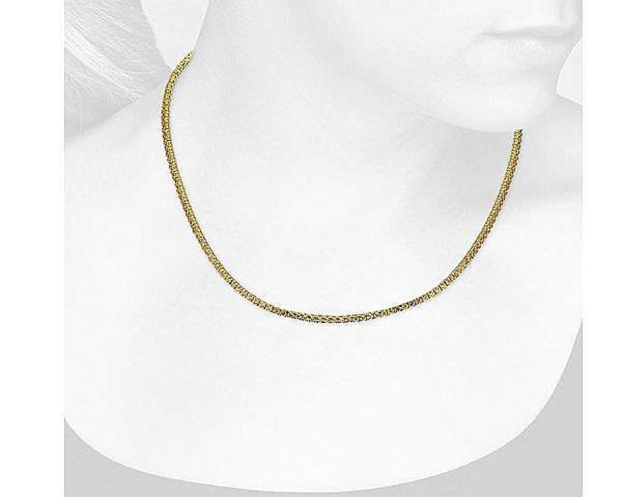 Necklaces | Blue Nile Yellow Sapphire Eternity Necklace In 14K Yellow Gold