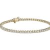 Bracelets | Blue Nile Diamond Tennis Bracelet In 14K Yellow Gold (2 Ct. Tw.)