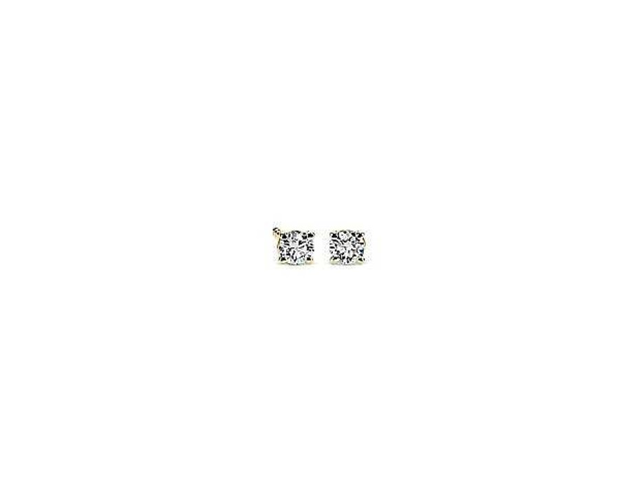 Earrings | Blue Nile Diamond Stud Earrings In 14K Yellow Gold (1/5 Ct. Tw.)