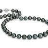 Necklaces | Blue Nile Tahitian Cultured Pearl Strand Necklace In 18K White Gold (8.0-10.5Mm)