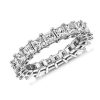 Women'S Rings | Blue Nile Lab Grown Diamond Princess Cut Eternity Ring In 14K White Gold (4 Ct. Tw.)