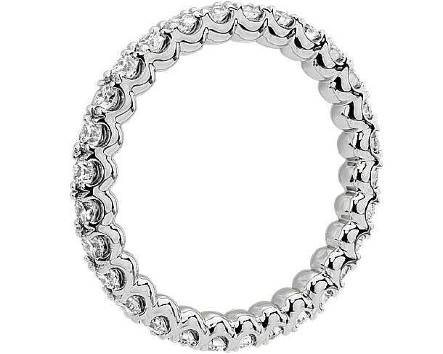 Women'S Rings | Blue Nile Selene Diamond Eternity Ring In Platinum (1 Ct. Tw.)