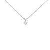 Necklaces | Blue Nile Princess Cut Diamond Solitaire Pendant In Platinum (1/3 Ct. Tw.)