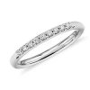 Rings | Blue Nile Petite Diamond Ring In 14K White Gold (1/10 Ct. Tw.)