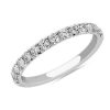 Women'S Rings | Blue Nile French Pav Diamond Ring In 14K White Gold (1/2 Ct. Tw.)