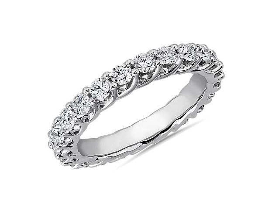 Rings | Blue Nile Tessere Diamond Eternity Ring In Platinum (1 1/2 Ct. Tw.)