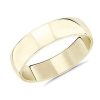 Men'S Rings | Blue Nile Skyline Comfort Fit Wedding Ring In 18K Yellow Gold (6Mm)