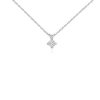 Necklaces | Blue Nile Princess Cut Diamond Solitaire Pendant In 18K White Gold (3/4 Ct. Tw.)