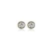 Earrings | Blue Nile Diamond Bezel Set Stud Earrings In 14K Yellow Gold (3/4 Ct. Tw.)