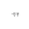 Earrings | Blue Nile Pear Cut Diamond Stud Earrings In 14K White Gold (1/2 Ct. Tw.)