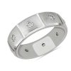 Men'S Rings | Blue Nile Bold Diamond Eternity Ring In 14K White Gold (7 Mm, 1/2 Ct. Tw.)