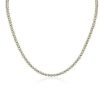 Necklaces | Blue Nile Straight Eternity Necklace In Yellow Gold (5 Ct. Tw.)