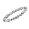 Rings | Blue Nile Floating Diamond Eternity Ring In 14K White Gold (3/4 Ct. Tw.)