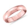 Men'S Rings | Blue Nile Classic Wedding Ring In 14K Rose Gold (5Mm)