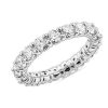 Women'S Rings | Blue Nile Comfort Fit Round Brilliant Diamond Eternity Ring In Platinum (3 Ct. Tw.)